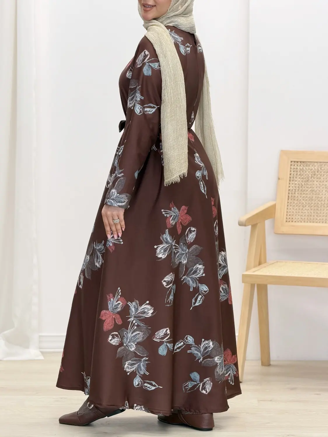 4560-پیراهن سوپرکلوش گلرو